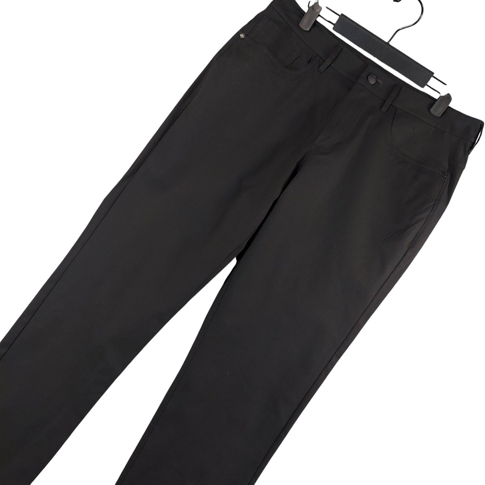 Public Rec Work to Play Pants Men 32x32 (Fits 32x30) Black Straight Leg 5-Pocket
